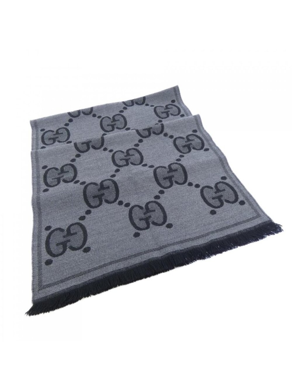 Gucci Scarf Gray - Picture 1 of 4